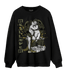 SE Craft Medium Olive 4s Sweatshirt Match Real Lover Angel - NastyJamz