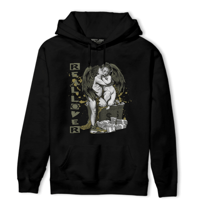 SE Craft Medium Olive 4s Hoodie Match Real Lover Angel - NastyJamz