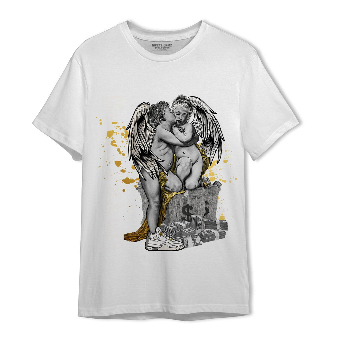 Sail 4s T Shirt Match Real Lover Angel - NastyJamz