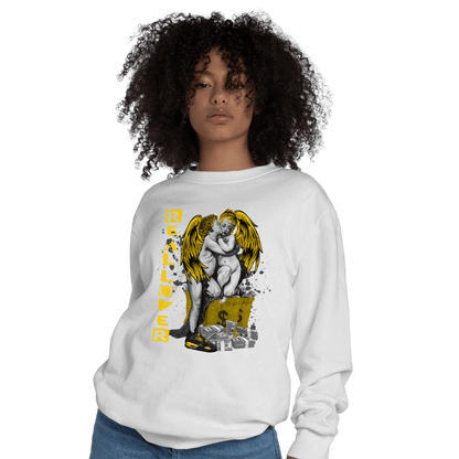 Thunder 4s Sweatshirt Match Real Lover Angel - NastyJamz