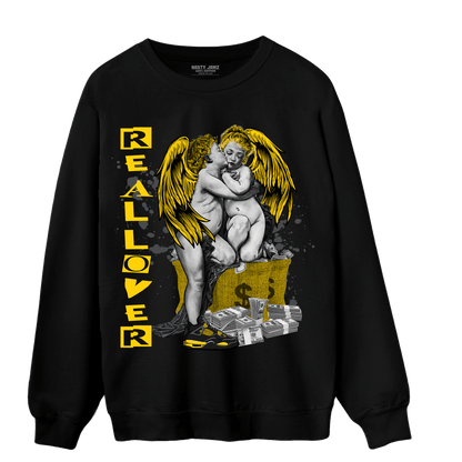 Thunder 4s Sweatshirt Match Real Lover Angel - NastyJamz