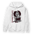 Burgundy 5s Hoodie Match Real Lover Angel - NastyJamz