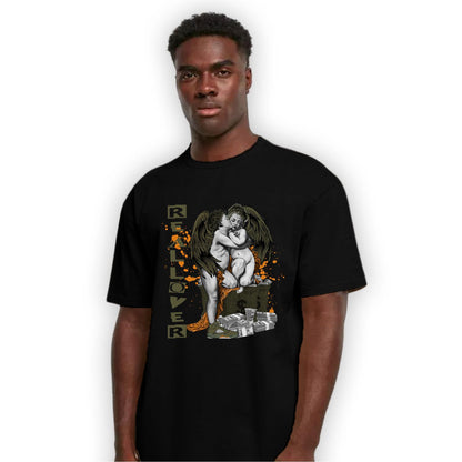 Olive 5s T Shirt Match Real Lover Angel - NastyJamz