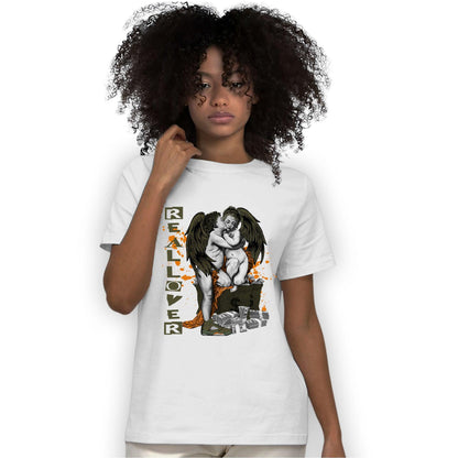 Olive 5s T Shirt Match Real Lover Angel - NastyJamz