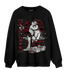 Plaid 5s Sweatshirt Match Real Lover Angel - NastyJamz