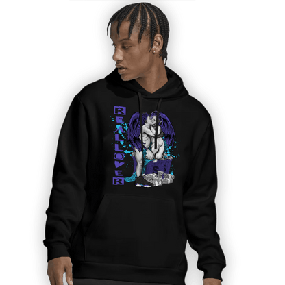 Aqua 6s Hoodie Match Real Lover Angel - NastyJamz