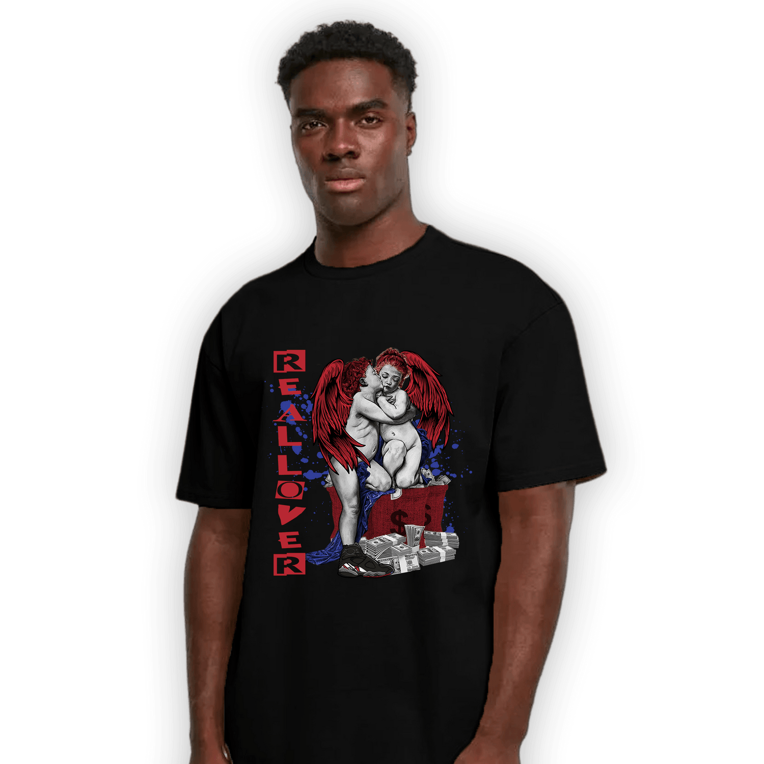 Playoffs 8s T Shirt Match Real Lover Angel - NastyJamz