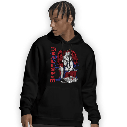 Playoffs 8s Hoodie Match Real Lover Angel - NastyJamz