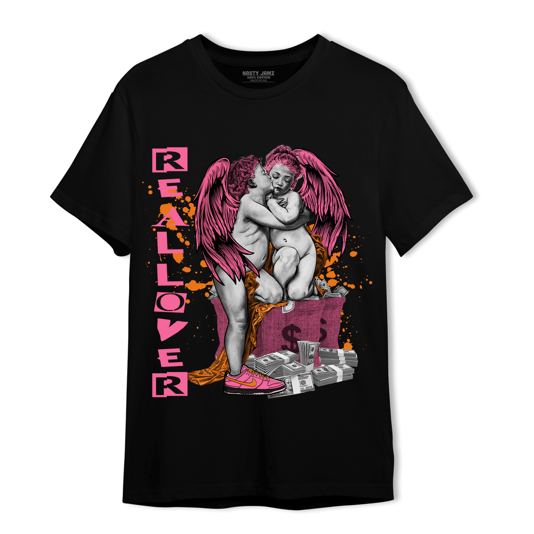 SB Dunk Blossom T Shirt Match Real Lover Angel - NastyJamz