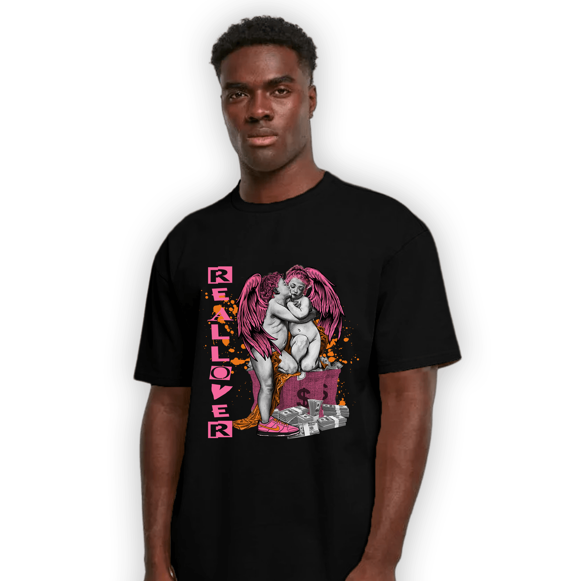 SB Dunk Blossom T Shirt Match Real Lover Angel - NastyJamz