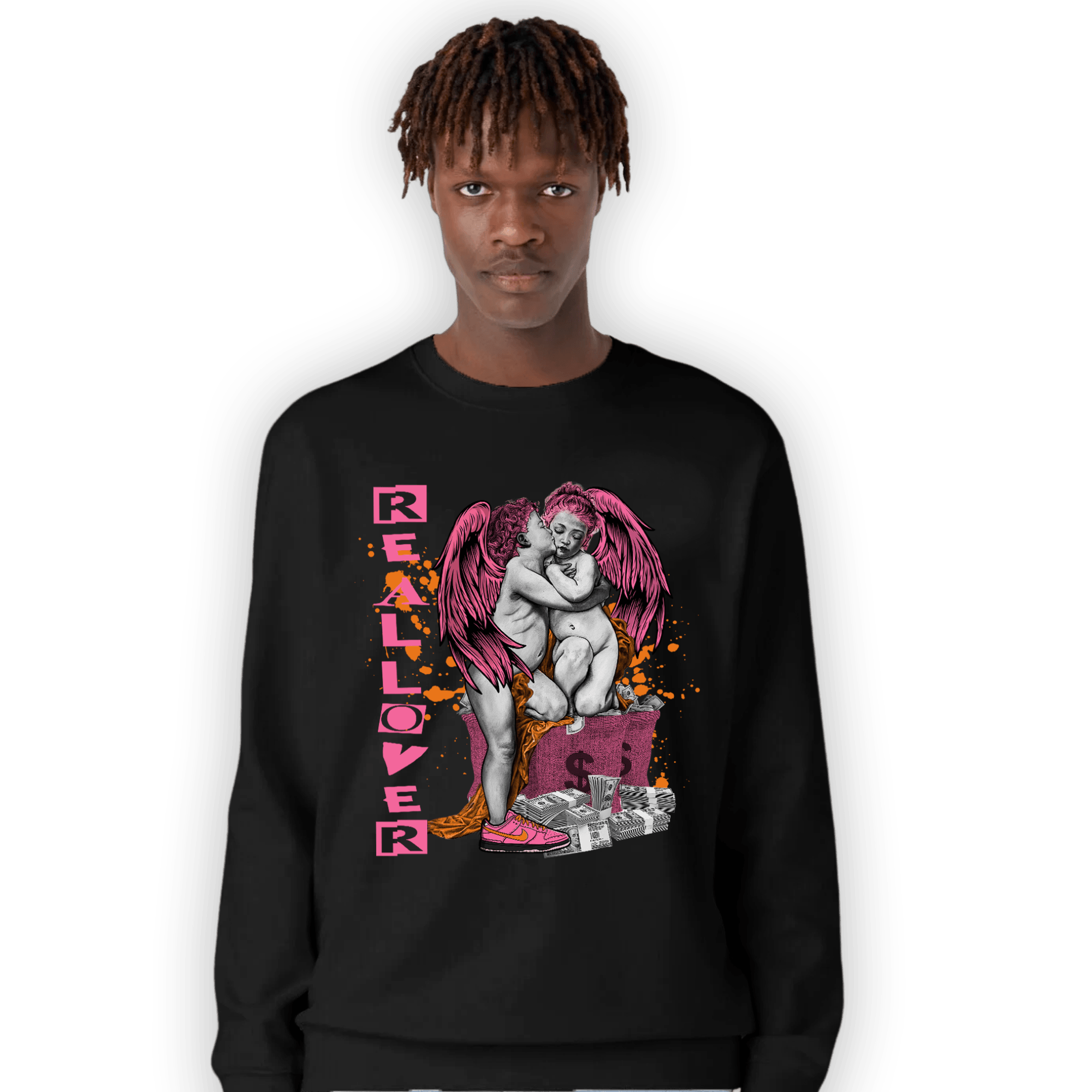 SB Dunk Blossom Sweatshirt Match Real Lover Angel - NastyJamz