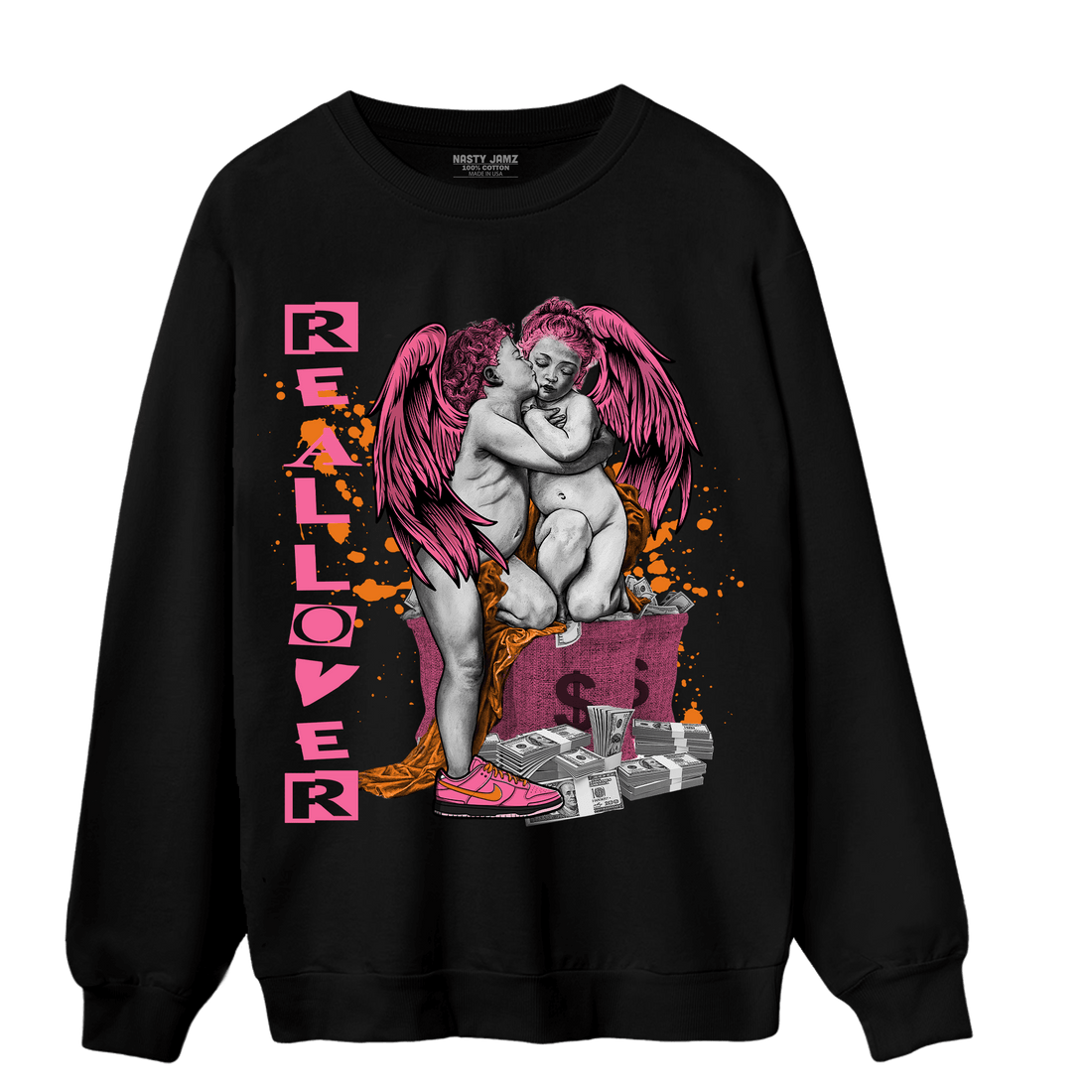 SB Dunk Blossom Sweatshirt Match Real Lover Angel - NastyJamz