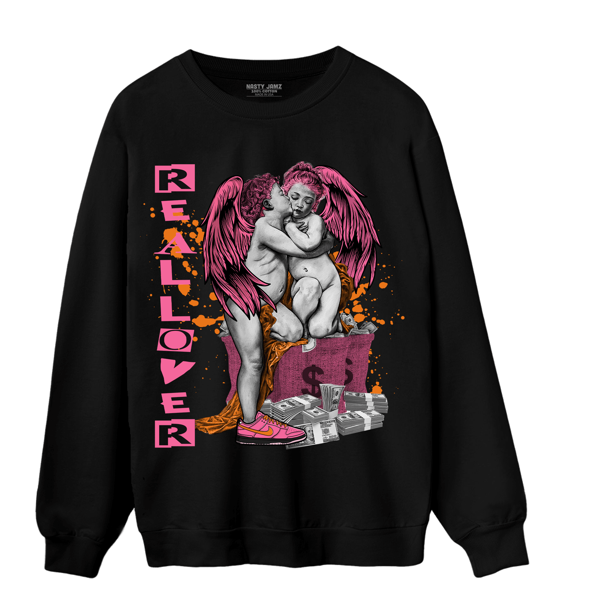 SB Dunk Blossom Sweatshirt Match Real Lover Angel - NastyJamz