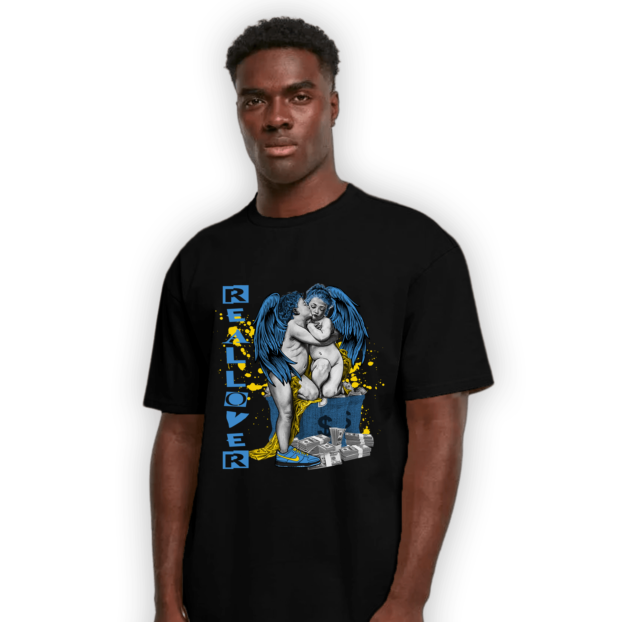 SB Dunk Bubbles T Shirt Match Real Lover Angel - NastyJamz