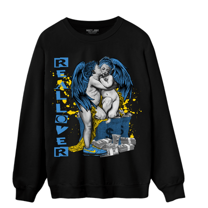 SB Dunk Bubbles Sweatshirt Match Real Lover Angel - NastyJamz