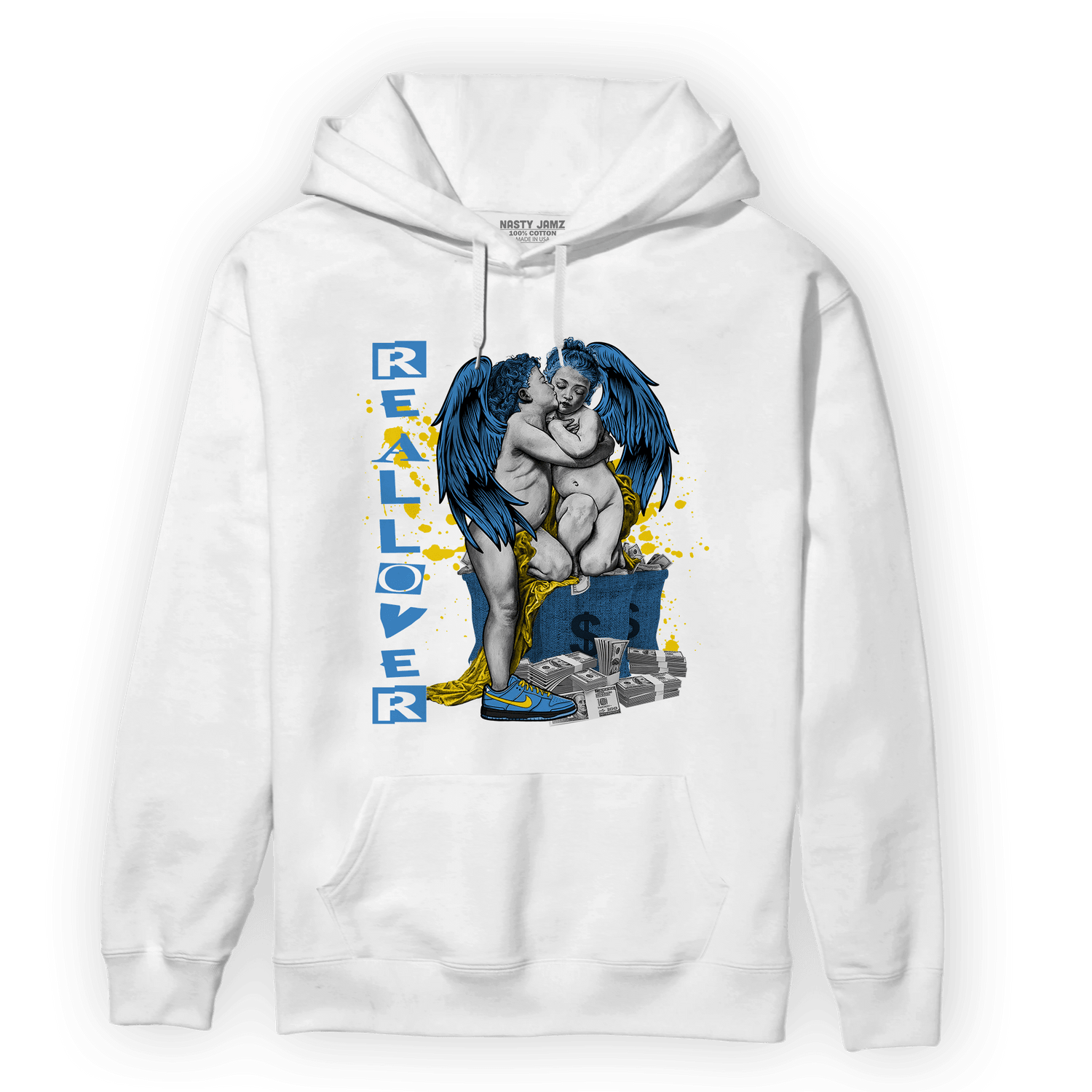 SB Dunk Bubbles Hoodie Match Real Lover Angel - NastyJamz