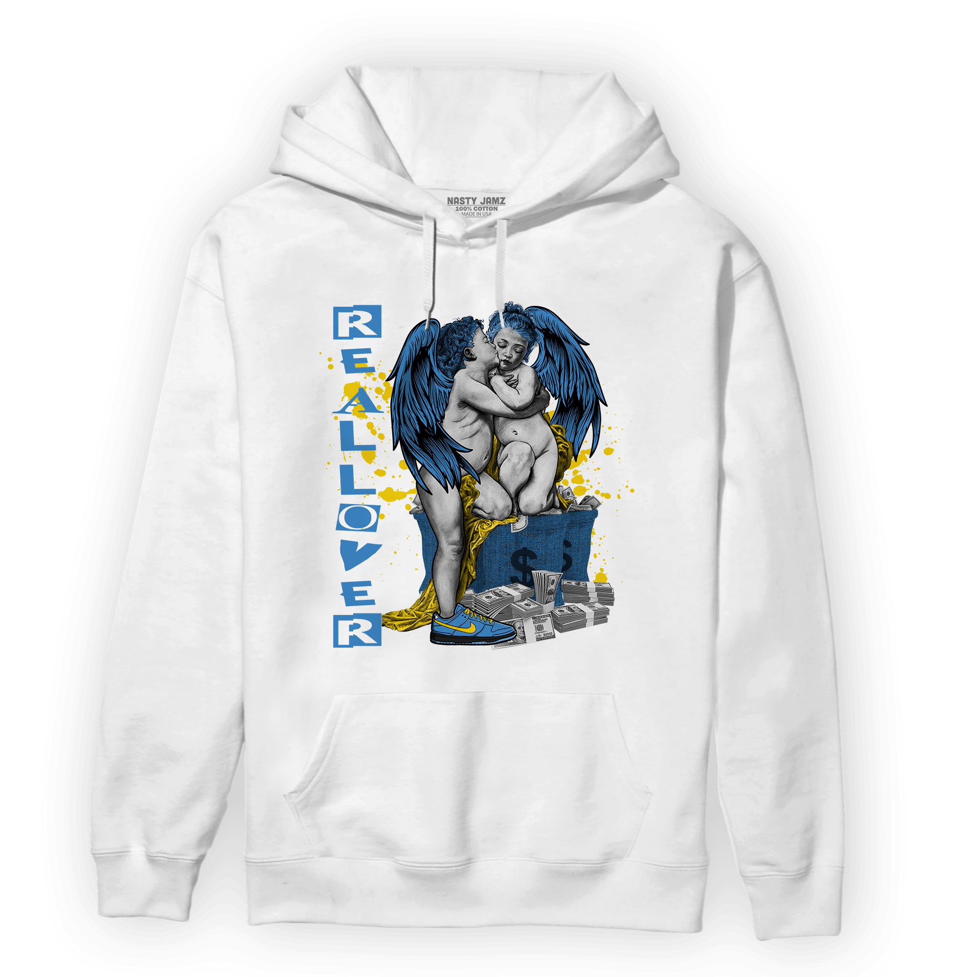 SB Dunk Bubbles Hoodie Match Real Lover Angel - NastyJamz