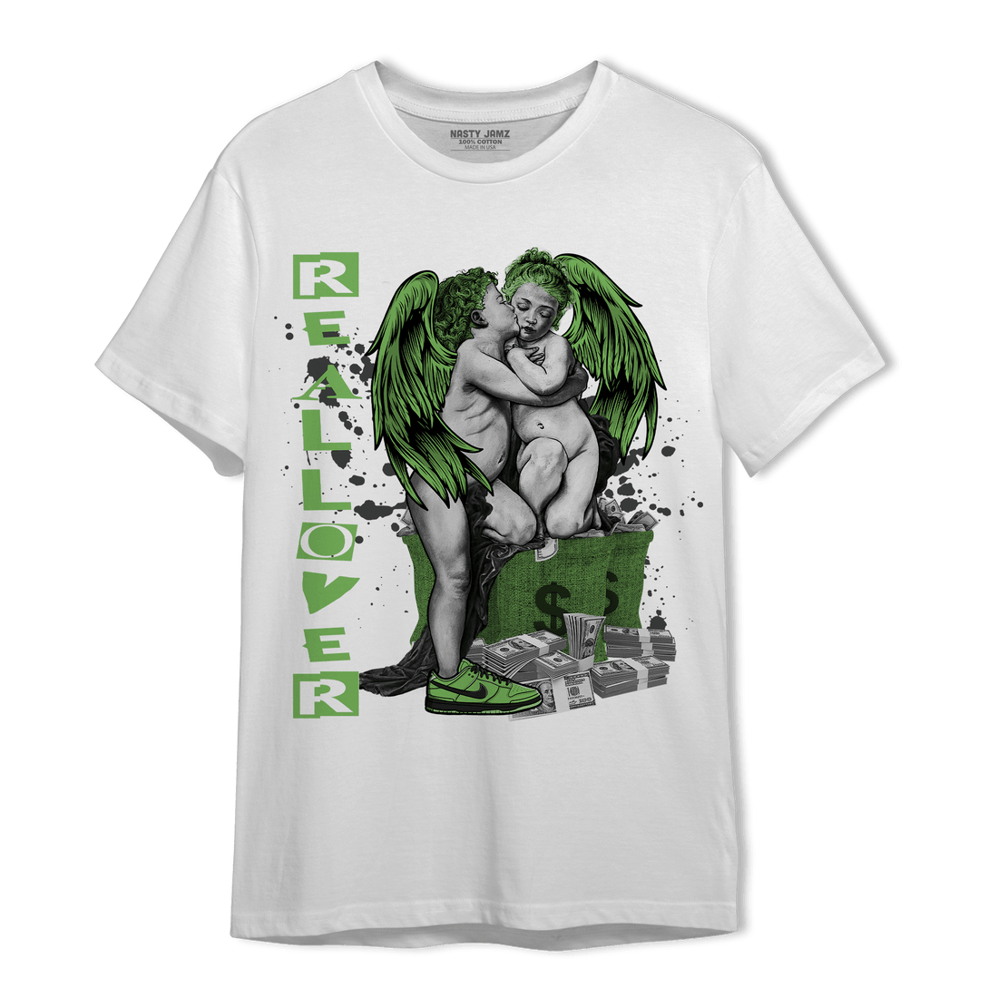 SB Dunk Buttercup T Shirt Match Real Lover Angel - NastyJamz