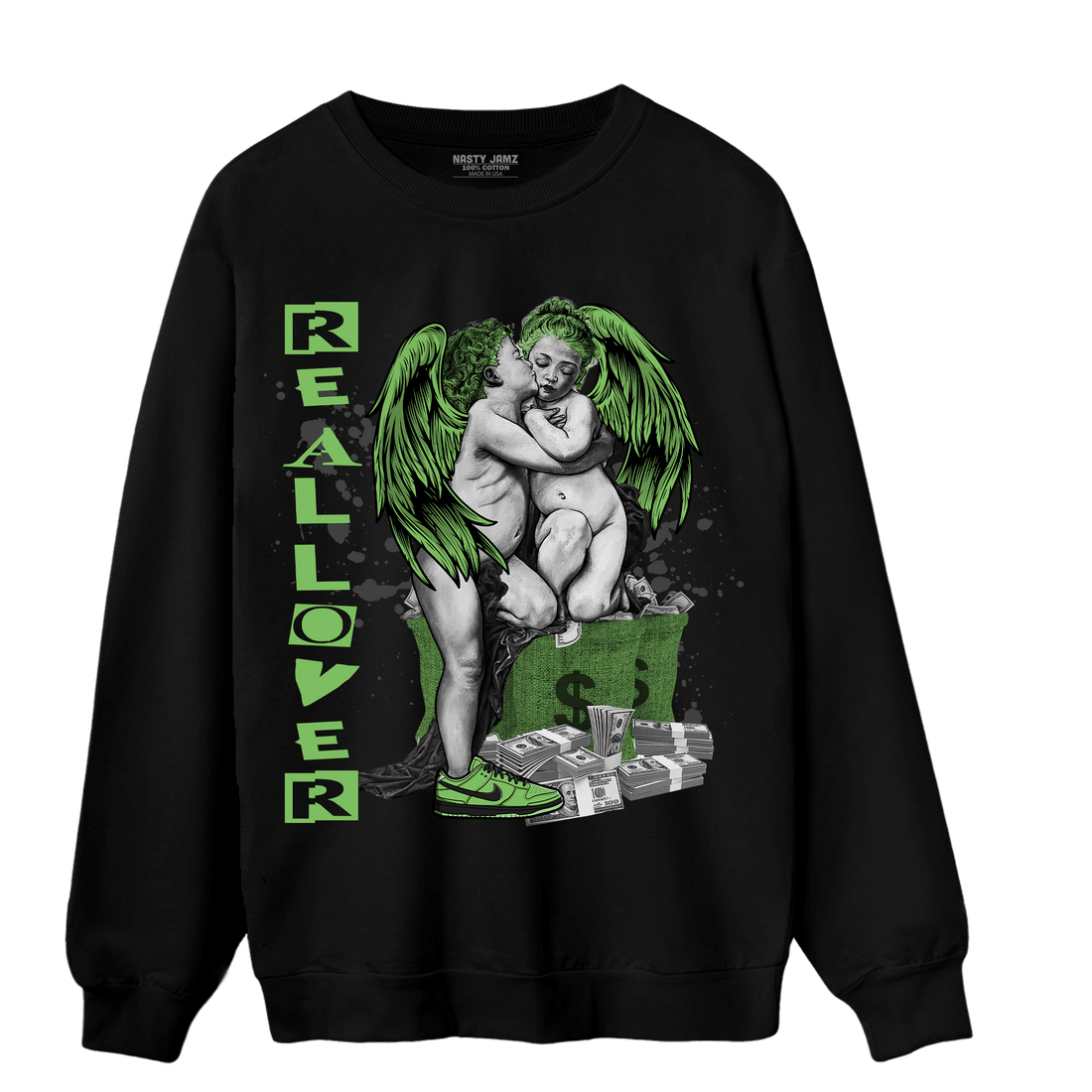 SB Dunk Buttercup Sweatshirt Match Real Lover Angel - NastyJamz