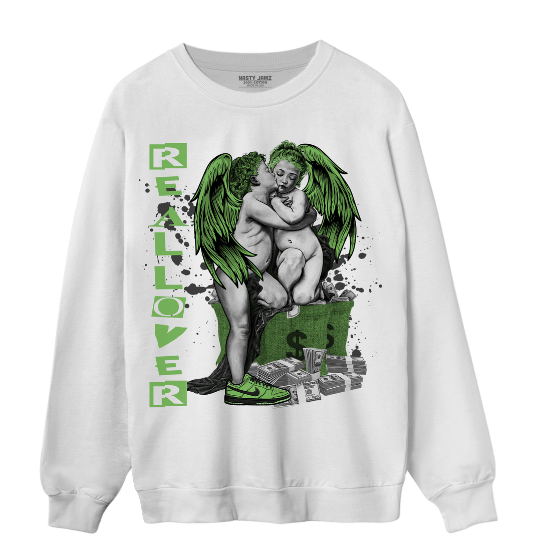 SB Dunk Buttercup Sweatshirt Match Real Lover Angel - NastyJamz