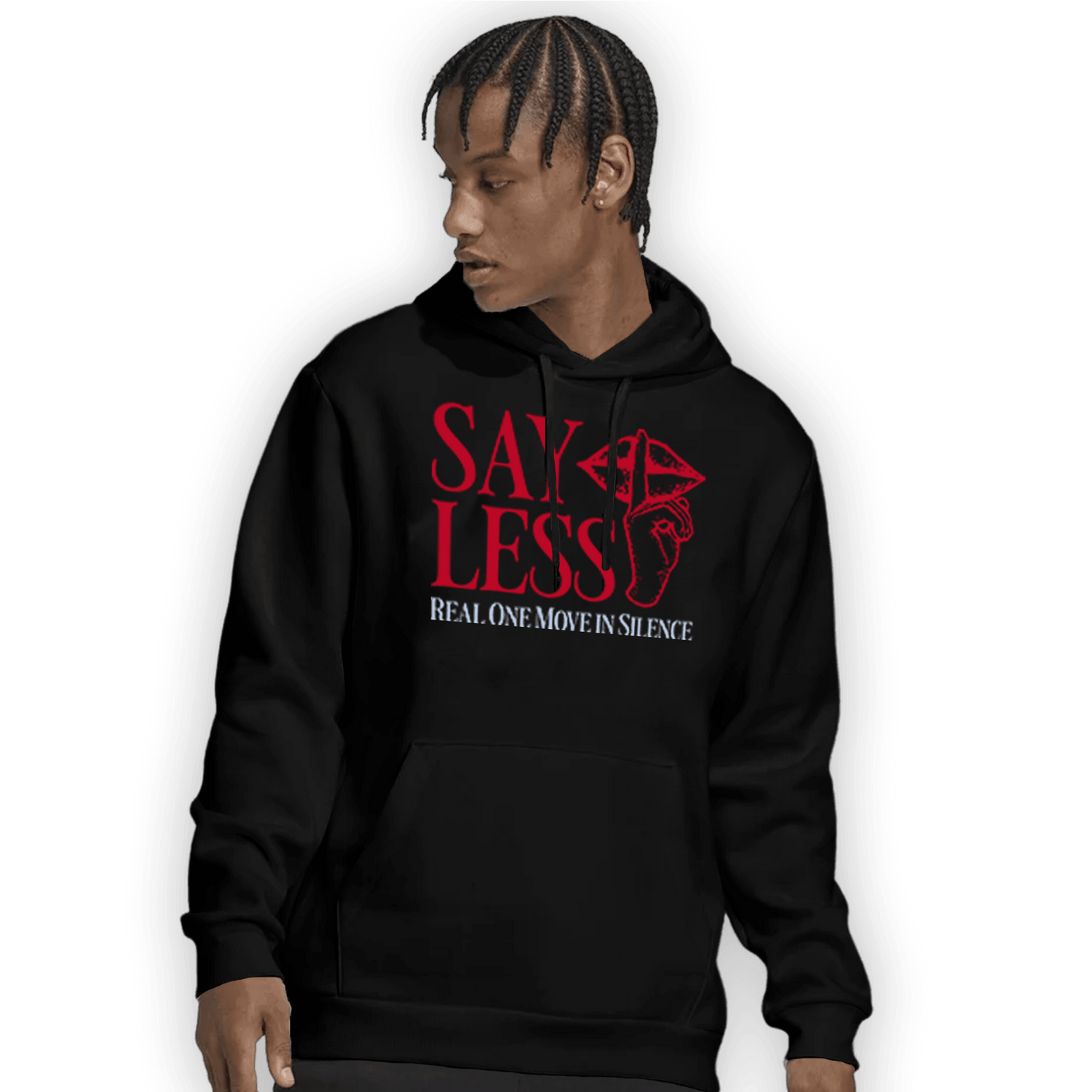 Cherry 11s Hoodie Match Say Less - NastyJamz