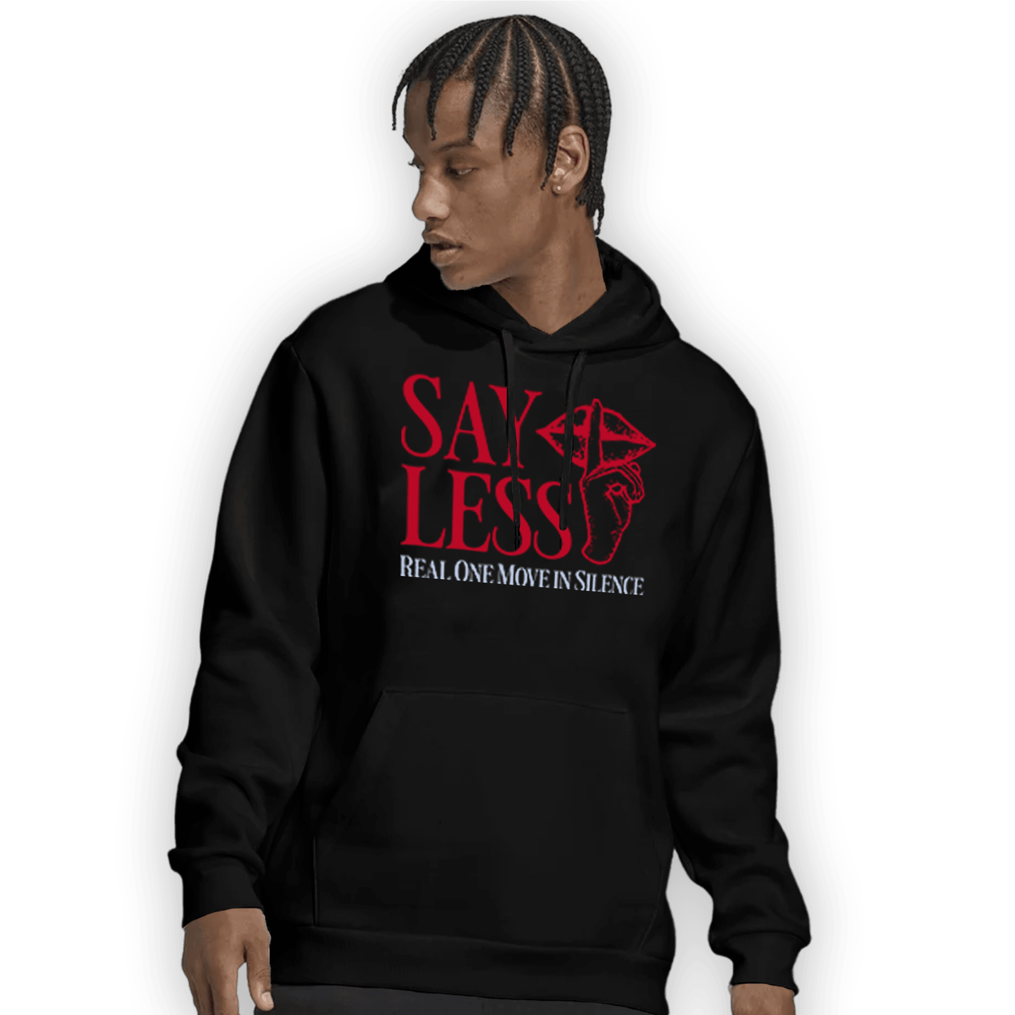 Cherry 11s Hoodie Match Say Less - NastyJamz
