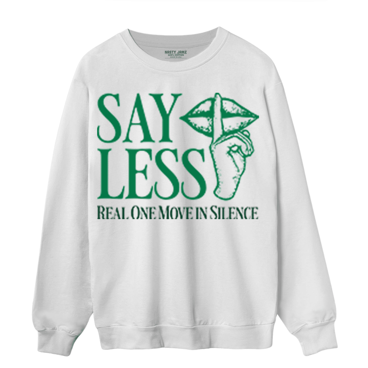 Celtic Lucky Green 1s Sweatshirt Match Say Less - NastyJamz