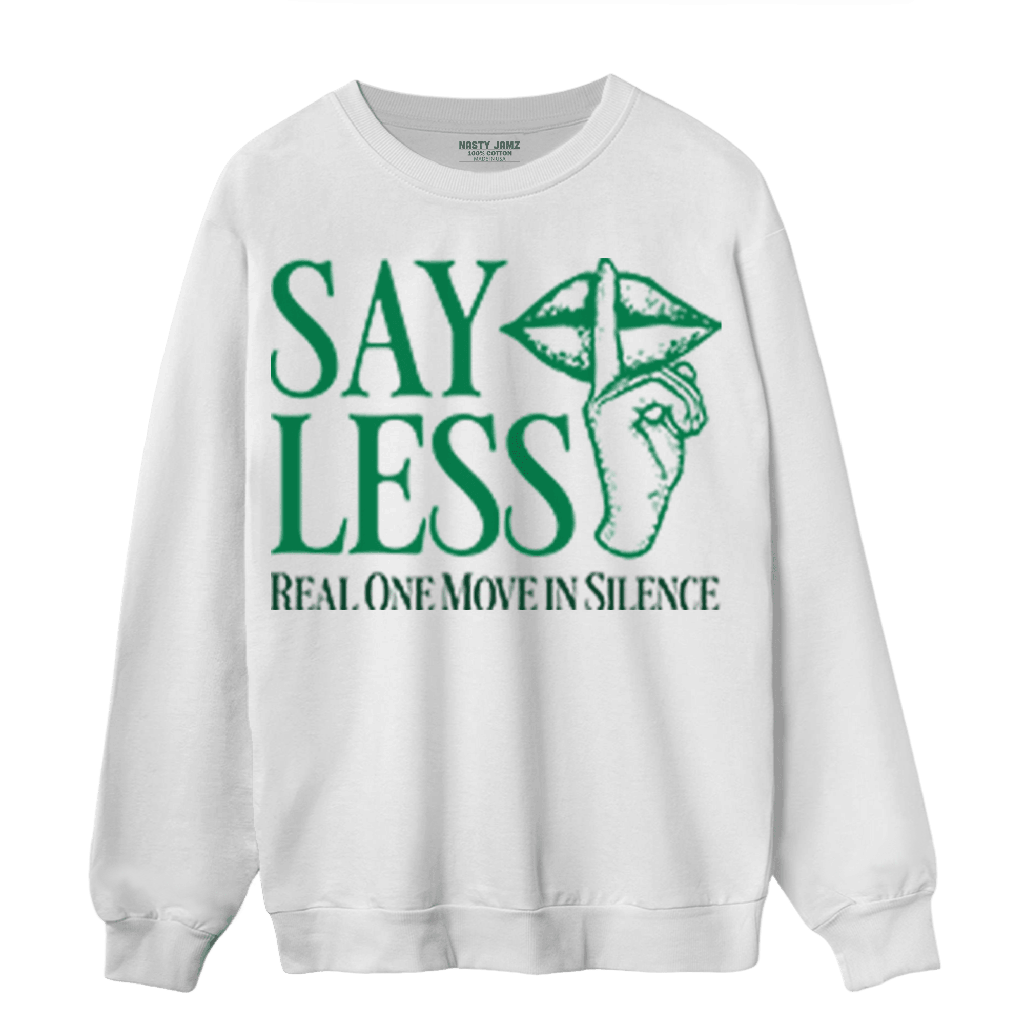 Celtic Lucky Green 1s Sweatshirt Match Say Less - NastyJamz