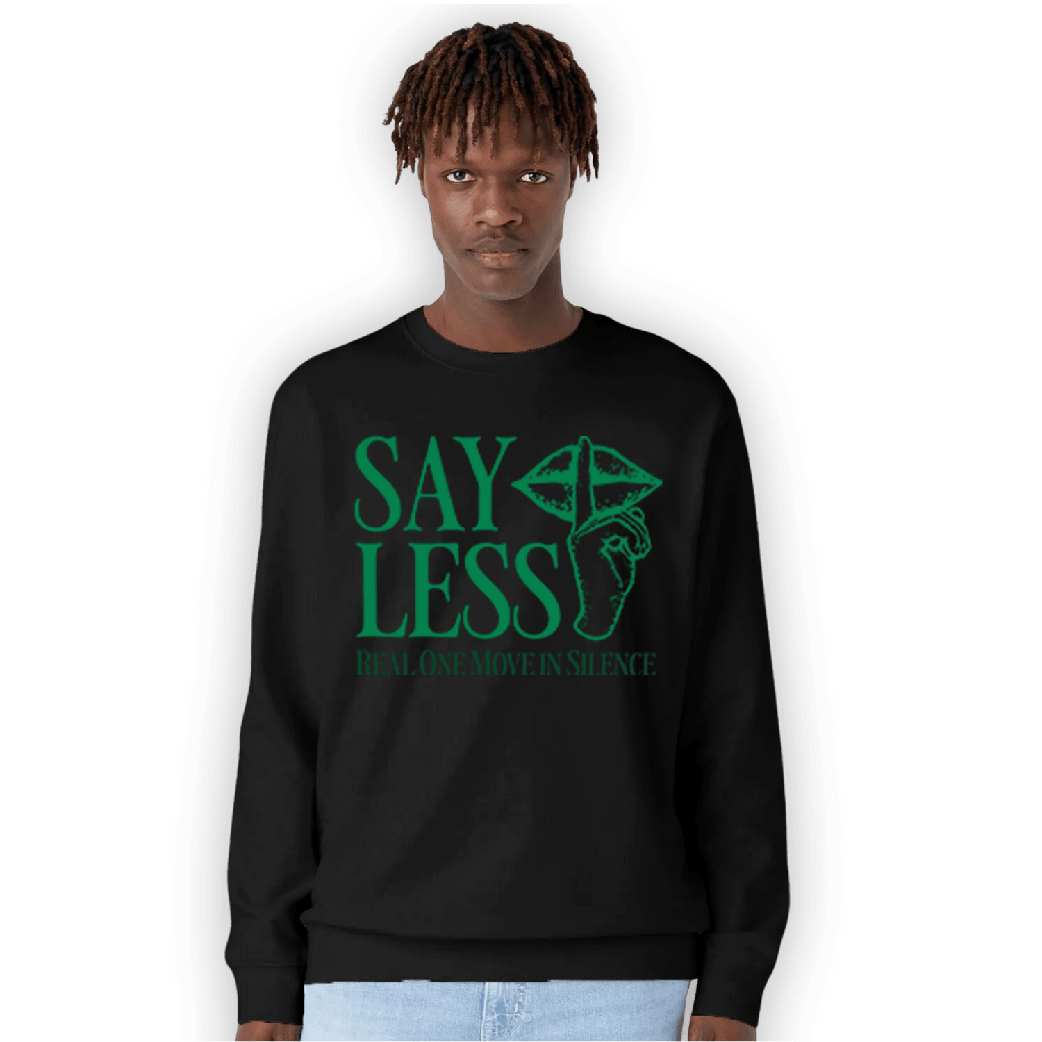 Celtic Lucky Green 1s Sweatshirt Match Say Less - NastyJamz