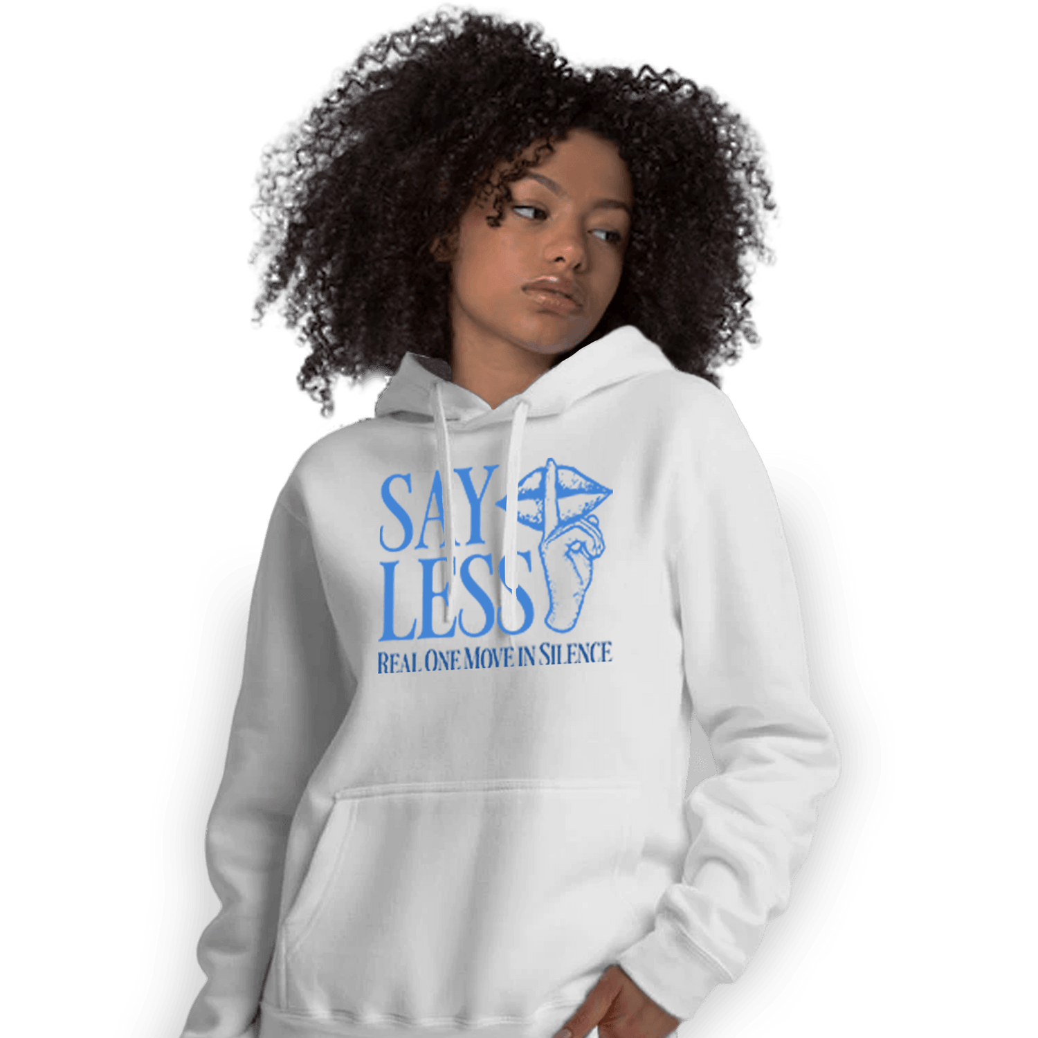 University Blue Toe 1s Hoodie Match Say Less - NastyJamz