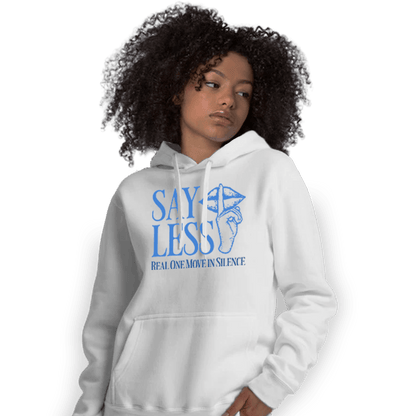 University Blue Toe 1s Hoodie Match Say Less - NastyJamz
