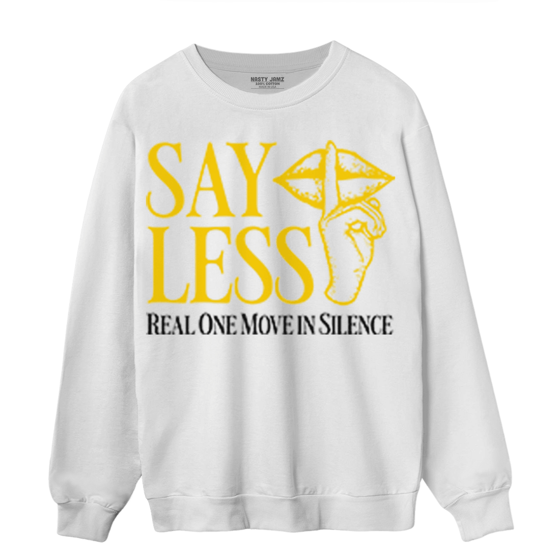 Thunder 4s Sweatshirt Match Say Less - NastyJamz