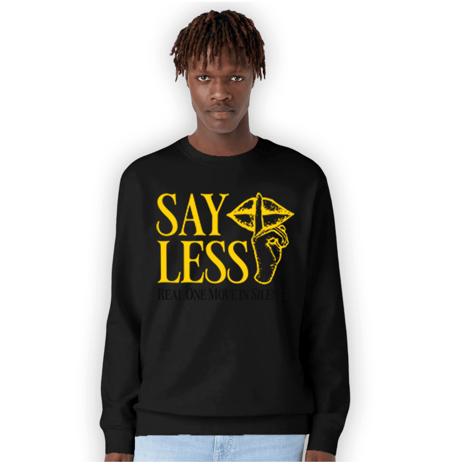 Thunder 4s Sweatshirt Match Say Less - NastyJamz