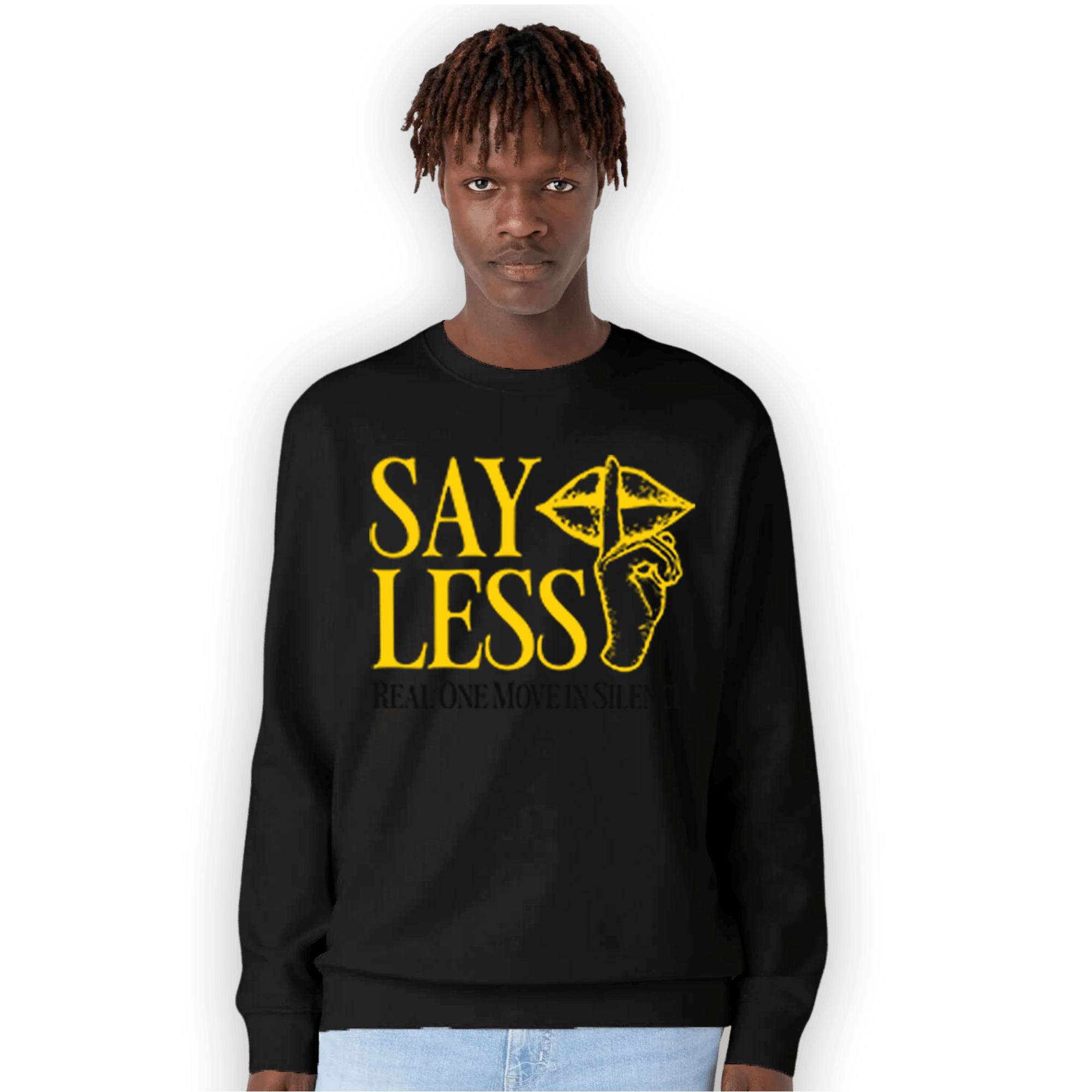 Thunder 4s Sweatshirt Match Say Less - NastyJamz