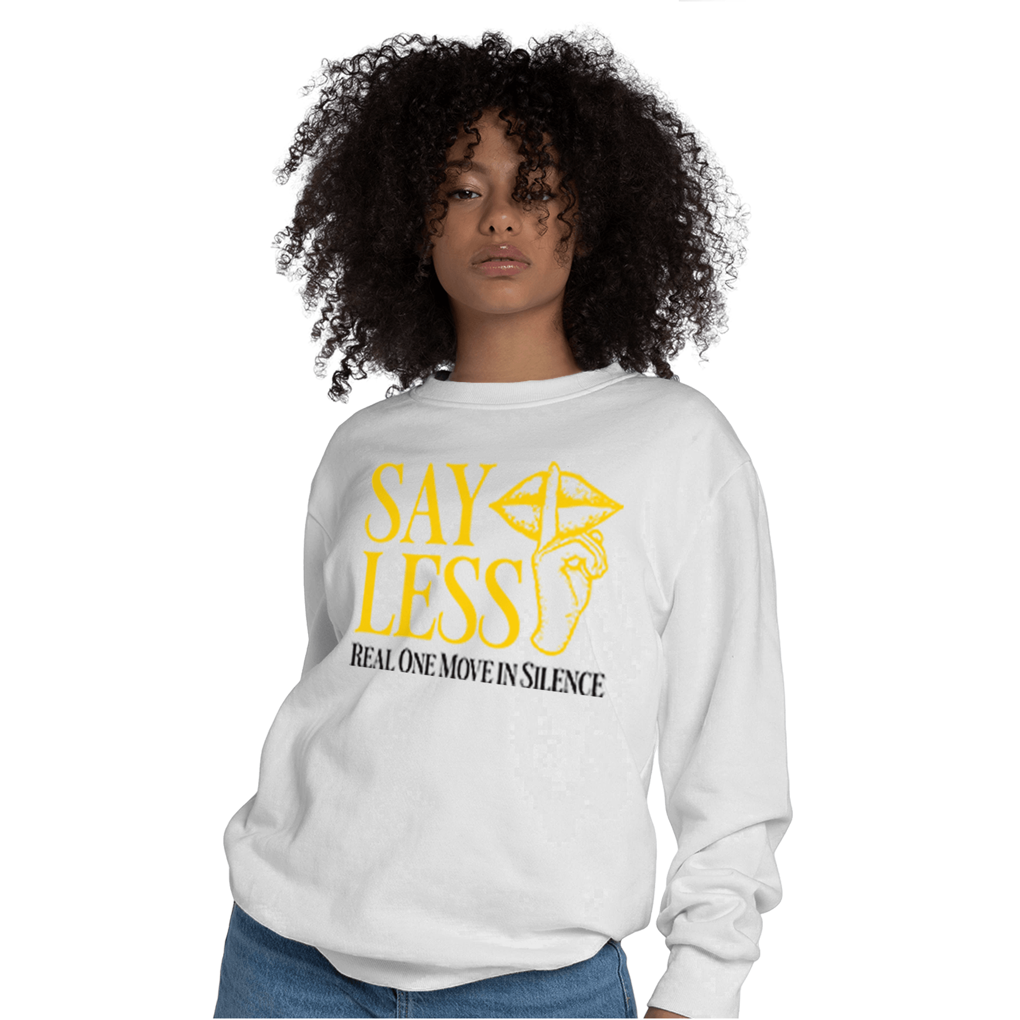 Thunder 4s Sweatshirt Match Say Less - NastyJamz