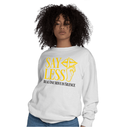 Thunder 4s Sweatshirt Match Say Less - NastyJamz
