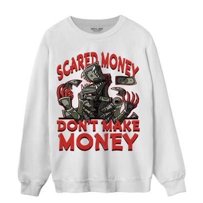 Dunk Low Mystic Red Sweatshirt Match Scared Moneyy - NastyJamz