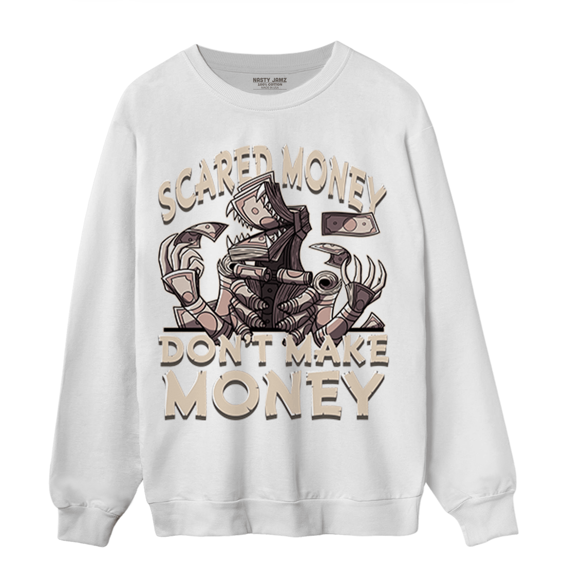 Dunk Low Twist Sanddrift Sweatshirt Match Scared Moneyy - NastyJamz