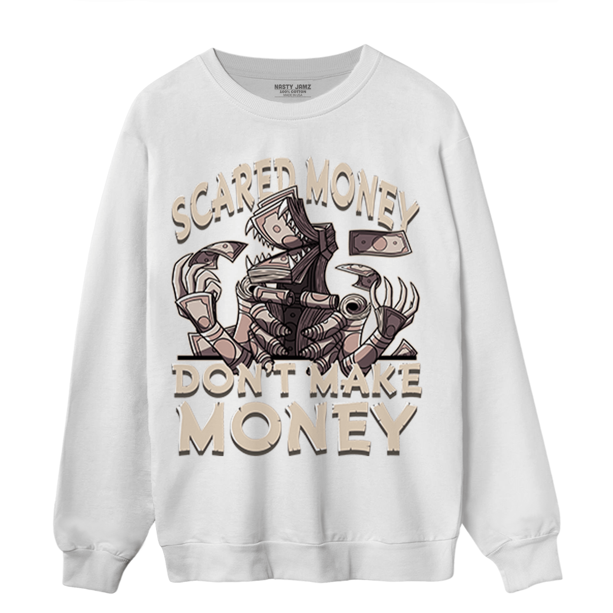 Dunk Low Twist Sanddrift Sweatshirt Match Scared Moneyy - NastyJamz