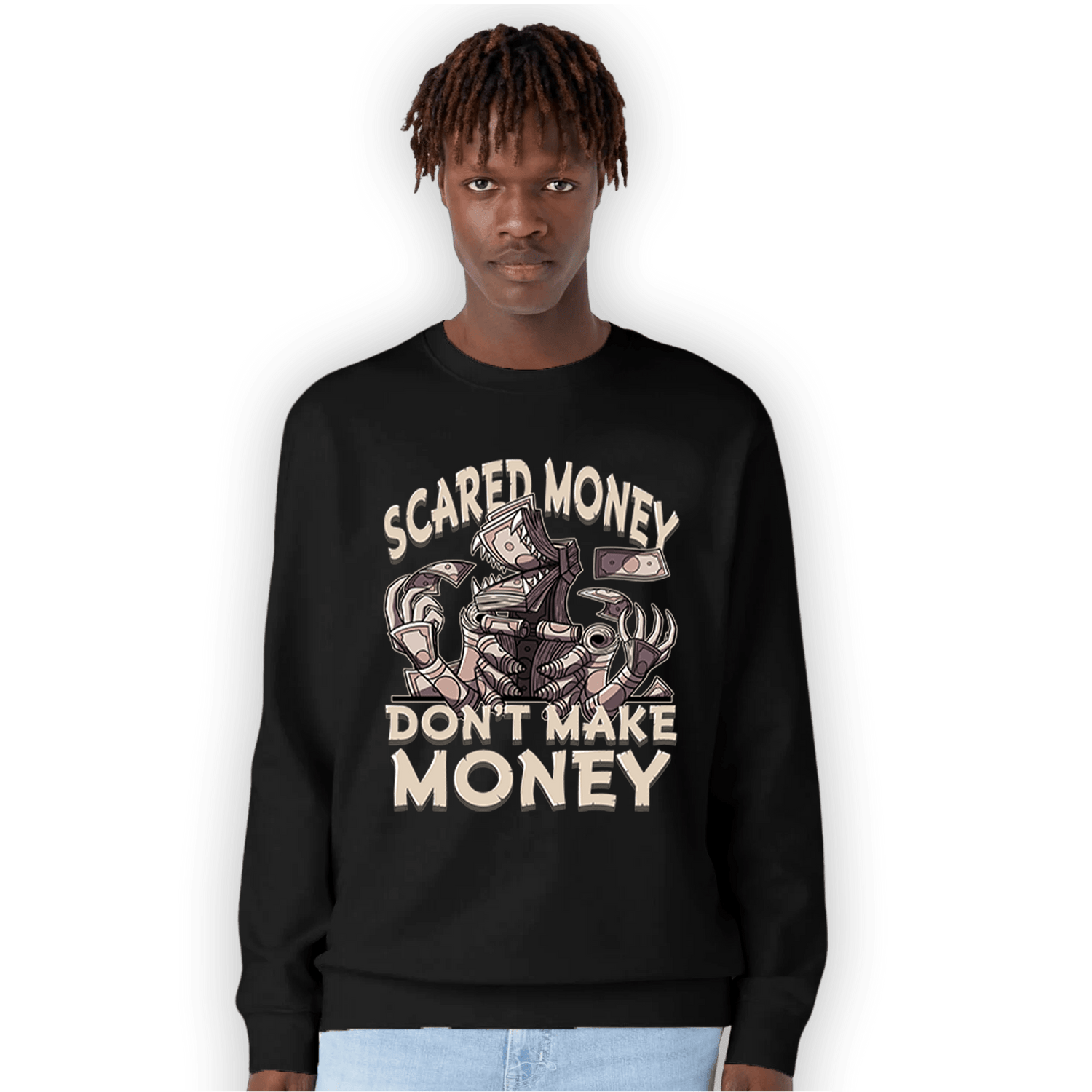 Dunk Low Twist Sanddrift Sweatshirt Match Scared Moneyy - NastyJamz