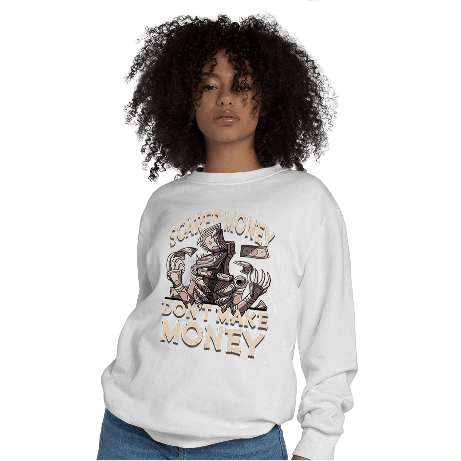 Dunk Low Twist Sanddrift Sweatshirt Match Scared Moneyy - NastyJamz