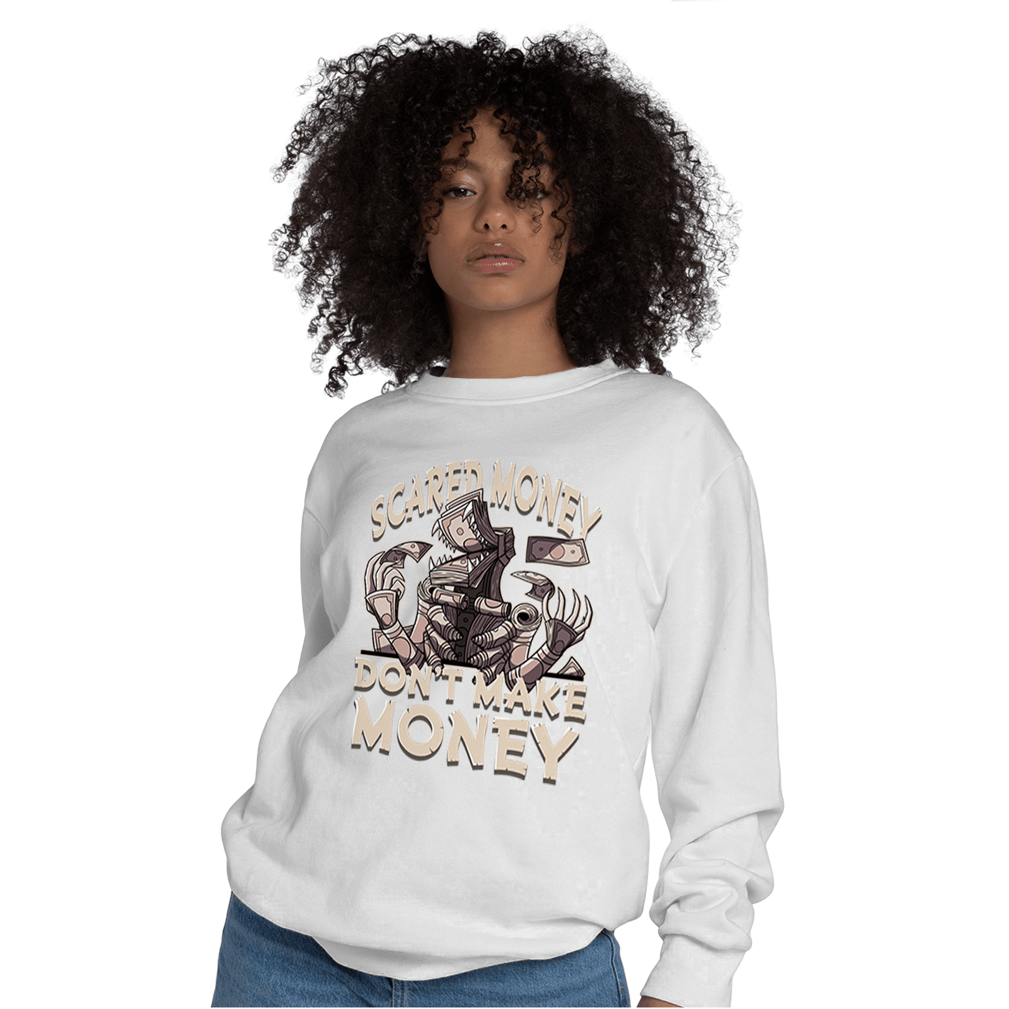 Dunk Low Twist Sanddrift Sweatshirt Match Scared Moneyy - NastyJamz