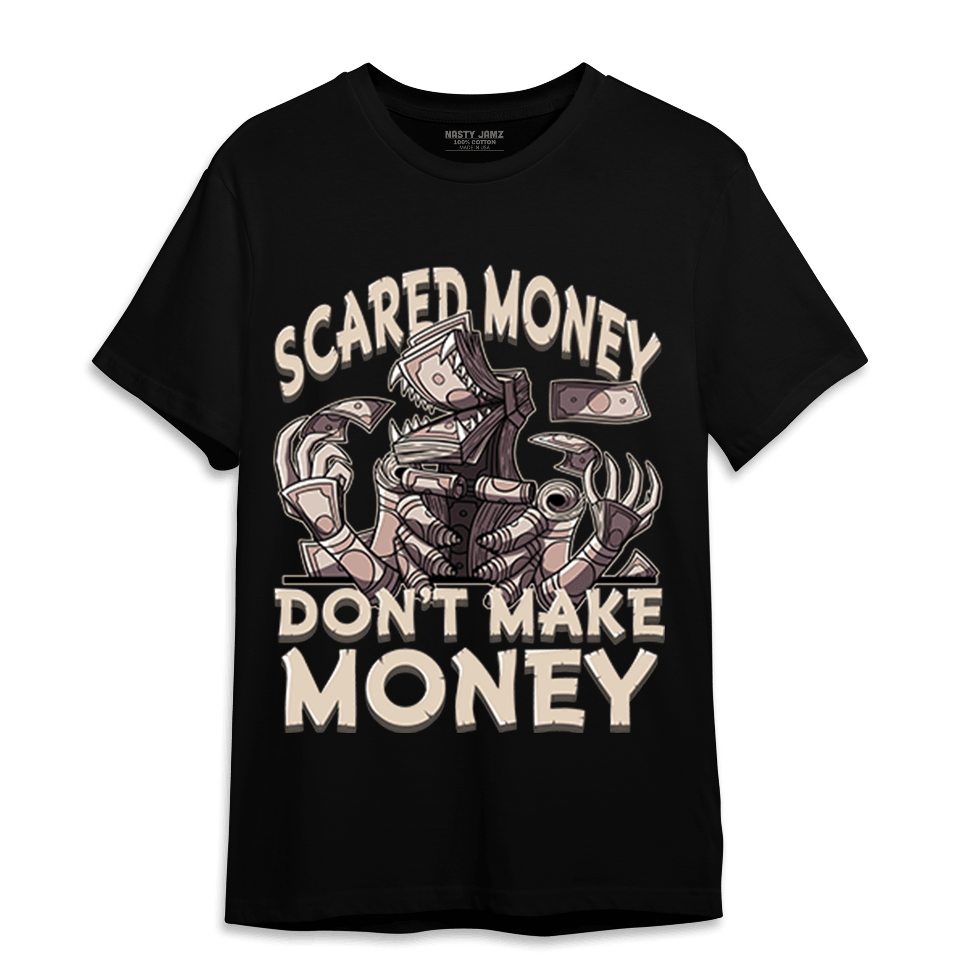 Dunk Low Twist Sanddrift T Shirt Match Scared Moneyy - NastyJamz