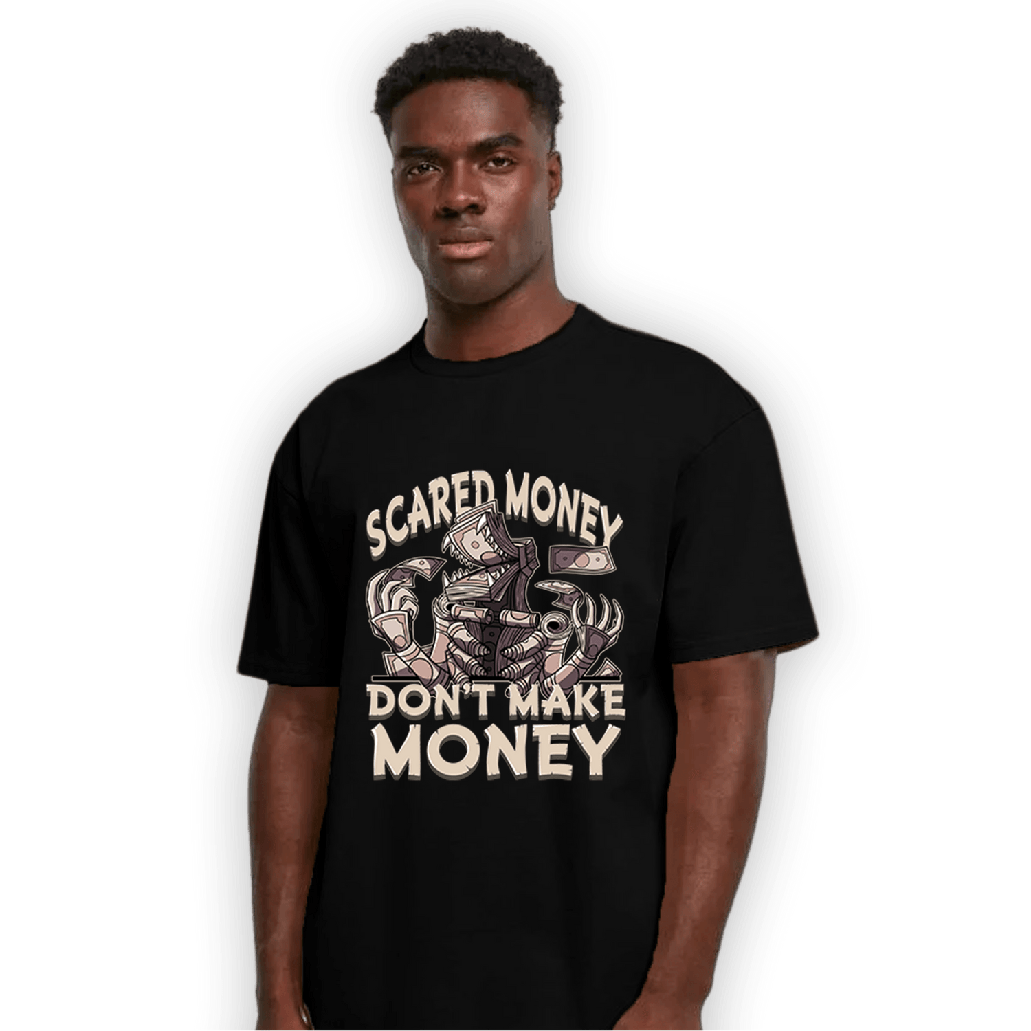Dunk Low Twist Sanddrift T Shirt Match Scared Moneyy - NastyJamz