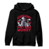 Cherry 11s Hoodie Match Scared Moneyy - NastyJamz
