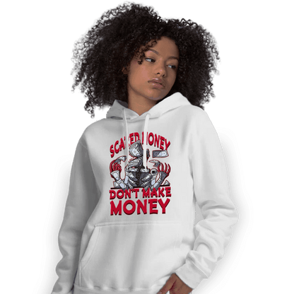Cherry 11s Hoodie Match Scared Moneyy - NastyJamz