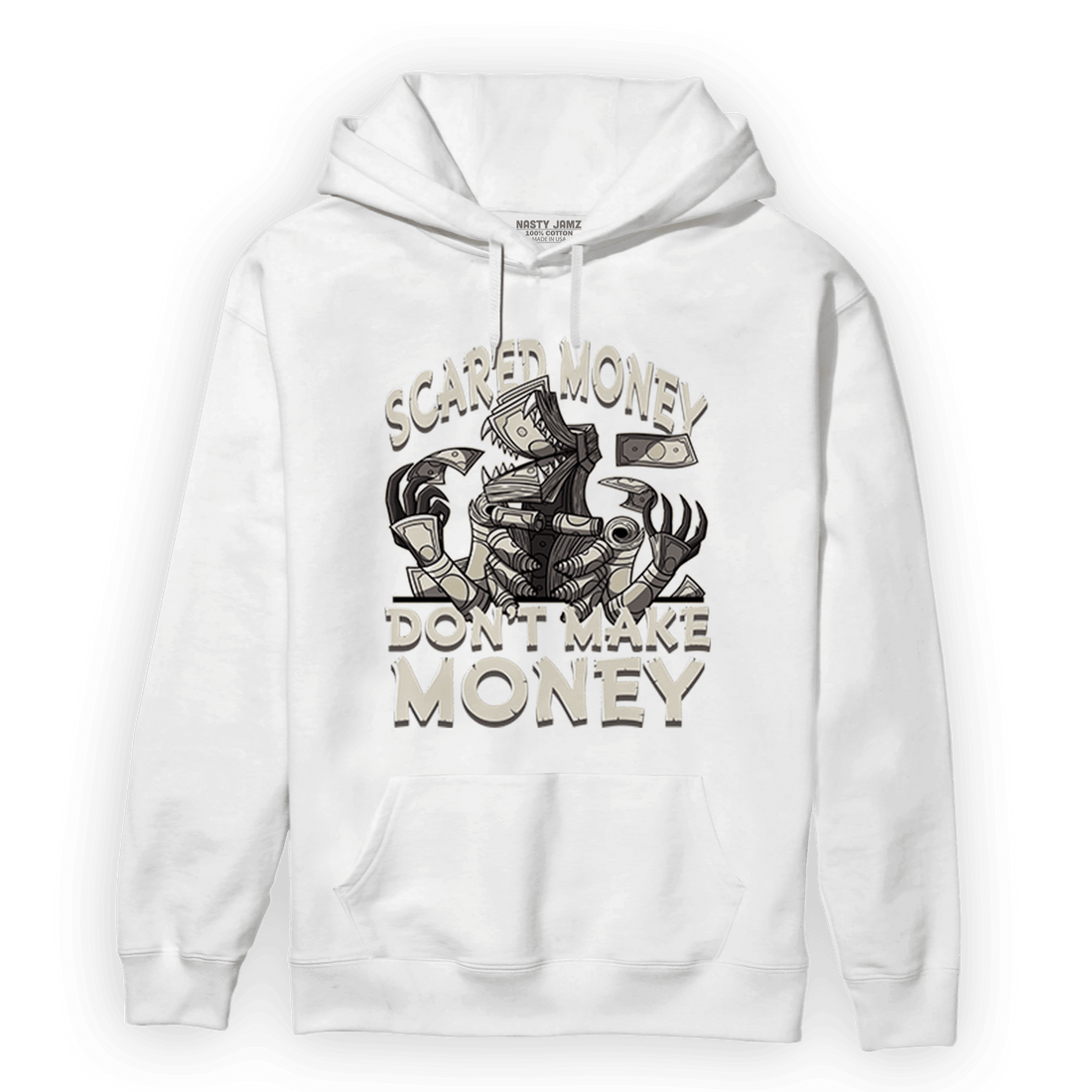 Gratitude 11s Hoodie Match Scared Moneyy - NastyJamz