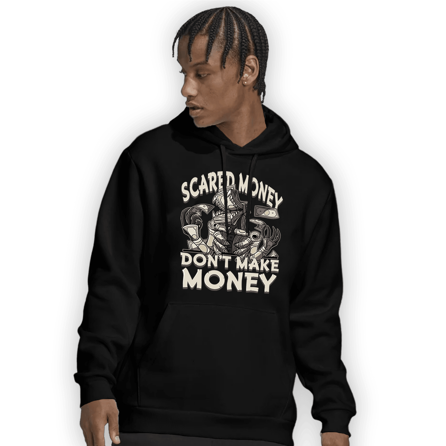 Gratitude 11s Hoodie Match Scared Moneyy - NastyJamz