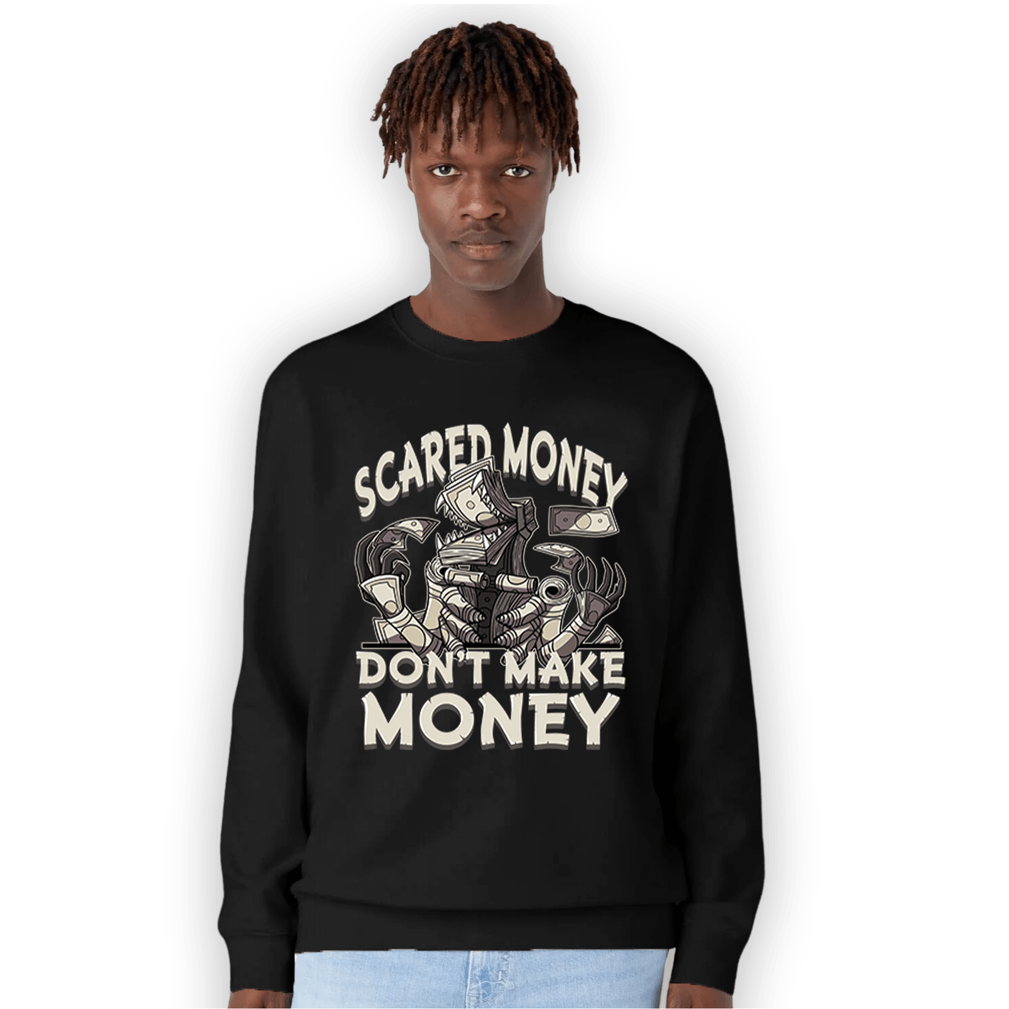 Gratitude 11s Sweatshirt Match Scared Moneyy - NastyJamz