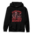 Cherry 12s Hoodie Match Scared Moneyy - NastyJamz